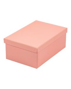 Caja cartón rosada #10