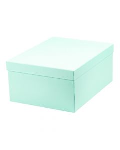 Caja menta con tapa