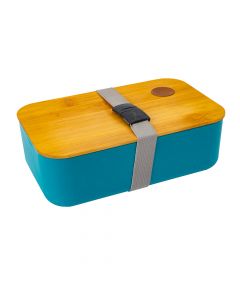 Recipiente fibra bambú 19x12x6cm surtido