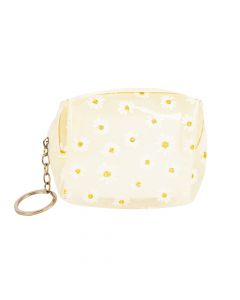 Monedero estampado flor