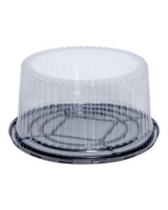 Base queque redonda con tapa