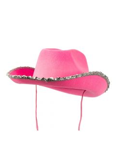 Sombrero vaquero con lentejuelas