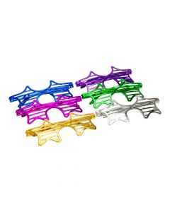 Lentes estrella con relieve