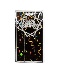 Topper plástico cumpleaños