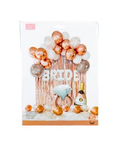Globos bride oro rosa