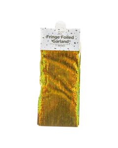 Guirnalda dorado tornasol