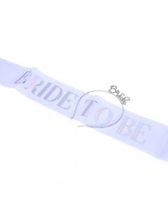 Set Bride to Be blanco