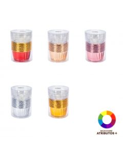 Molde aluminio para cupcakes