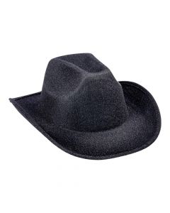 Sombrero vaquero negro