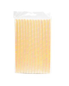 Pajilla cartón lisa 25und blanco tornasol