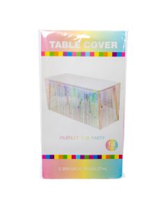 Guirnalda tornasol mesa