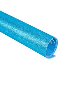 Foam escarchado celeste