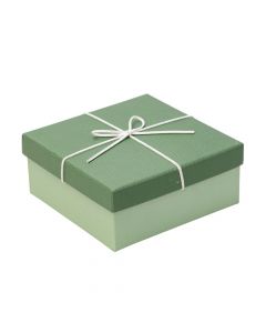 Caja cartón cuadrada 17.5x17.5x7.5cm