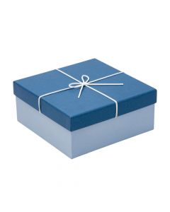 Caja cartón cuadrada 17.5x17.5x7.5cm 