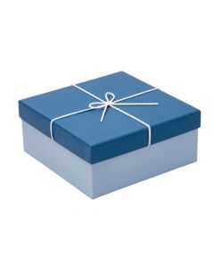 Caja cartón cuadrada 21.5x21.5x9.5cm