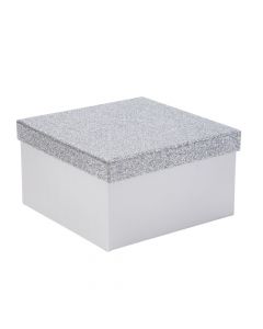 Caja cartón cuadrada 14x14x7cm