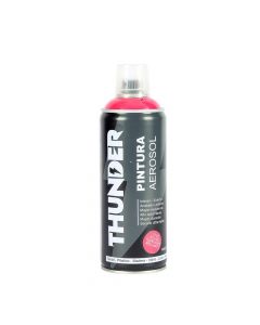 Pintura acrílica aerosol rosado fluorescente brillante