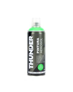 Pintura acrílica aerosol verde fluorescente brillante