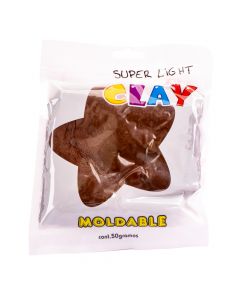 Foamy moldeable marron