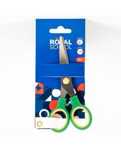 Tijera metálica punta roma +3a surtido