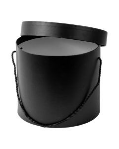 Caja redonda con tapa