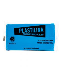 Plastilina barra azul