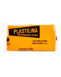 Plastilina barra naranja
