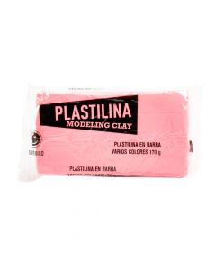 Plastilina barra rosado