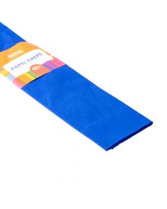 Papel crepe azul