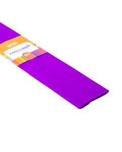 Papel crepe morado
