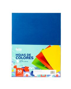 Hoja papel 50und surtido