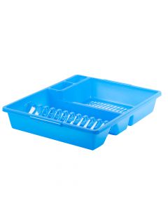 Escurridor plástico para platos liso surtido