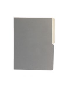 Folder liso tamaño carta 23.9x29.5cm gris