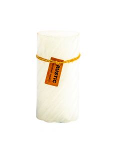 Candela aromática 7.5x15cm blanco