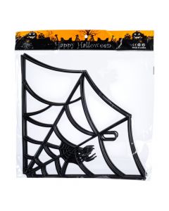 Telaraña decorativa negra