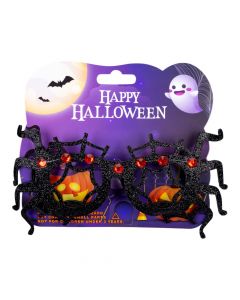 Lente Halloween araña escarchada