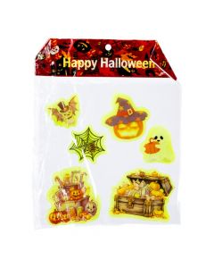 Set 6 stickers plástico