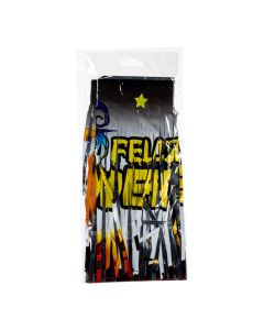 Cortina Feliz Halloween multicolor