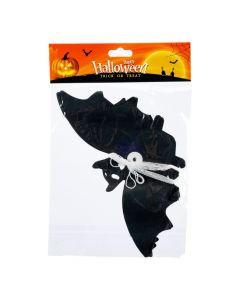 Guirnalda papel murciélagos Halloween