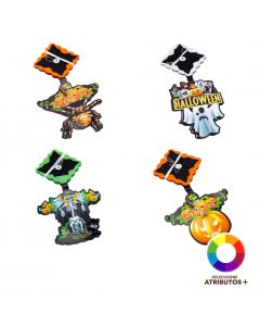 Guirnalda papel decorativa Halloween