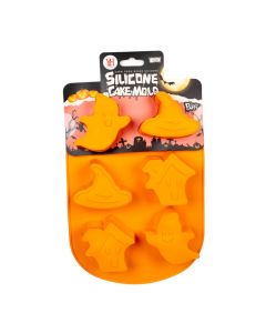 Molde silicón Halloween naranja