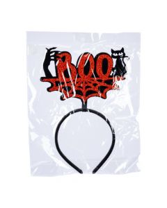 Diadema Halloween con diseño Boo