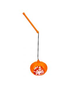 Calabaza plástica con luz y sonido