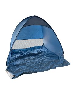 Carpa para playa lisa 165x150x110cm celeste