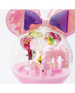 Paleta Minnie con frutas