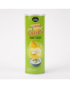 Papa Yummi chips crema cebolla