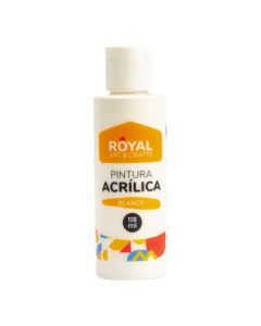 Pintrua acrilica Royal blanco
