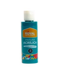 Pintura acrilica Royal verde oscuro