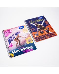 Cuaderno deportes 100 hojas