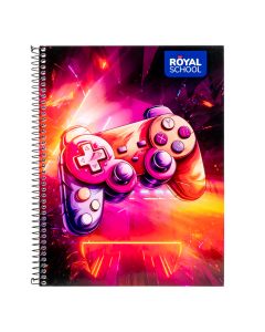 Cuaderno espiral estampado 100h surtido